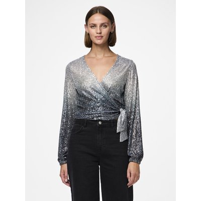blouse cache-cœur PIECES PIECES