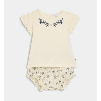 Ensemble T-shirt Et Short Baeva En Coton Bio CADET ROUSSELLE