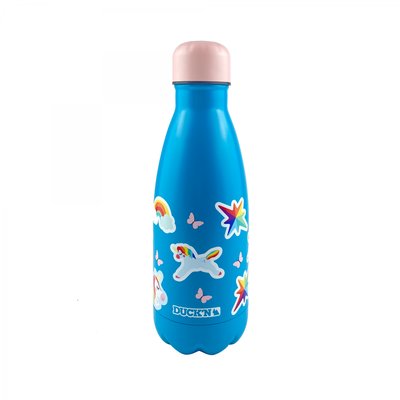 Bouteille isotherme enfant design Licornes, HAPPY BOTTLE ARD TIME