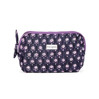 Trousse maquillage imprimée AARTI BINDI ATELIER
