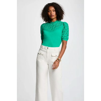 T-shirt manches courtes brodé MORGAN