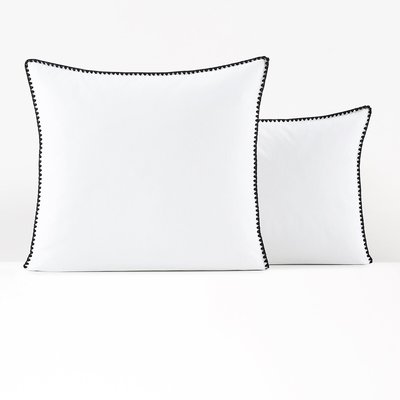 Signatures Merida Embroidered 100% Washed Cotton Pillowcase LA REDOUTE INTERIEURS
