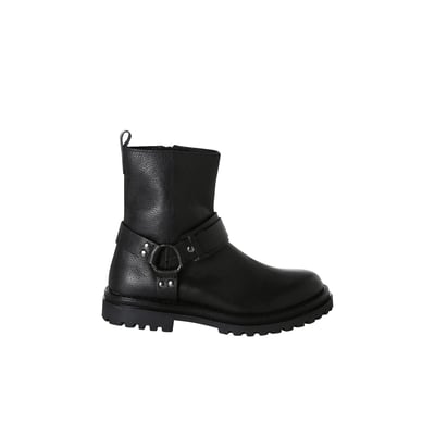 Boots cuir zippées VERTBAUDET