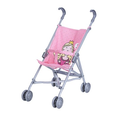 Poussette PRINCESSE ''J'AIME ME PROMENER'' PETIT JOUR