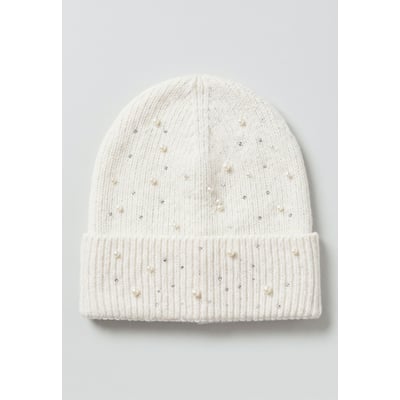 Bonnet femme en maille avec détails brillants LORALIE DEELUXE