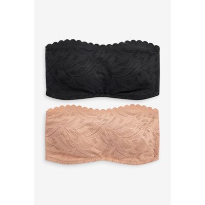 Soutien-gorge bandeau en dentelle NEXT
