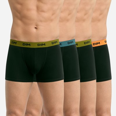 Pack of 4 Mix and Colors Hipsters in Cotton DIM