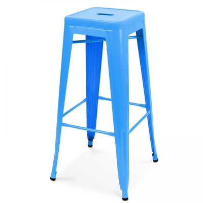 Tabouret en métal mat, INDUS OVIALA