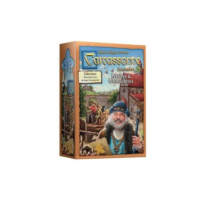 Carcassonne Extension Maire et Monasteres ASMODEE