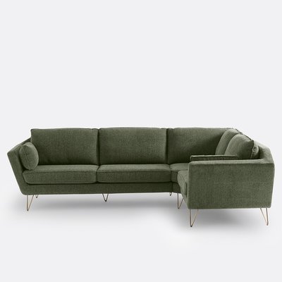 Canapé d’angle XL polyester, Topim LA REDOUTE INTERIEURS