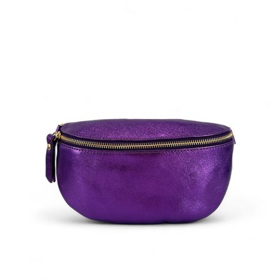 Sac banane en cuir grainé italien LOU-DO OH MY BAG
