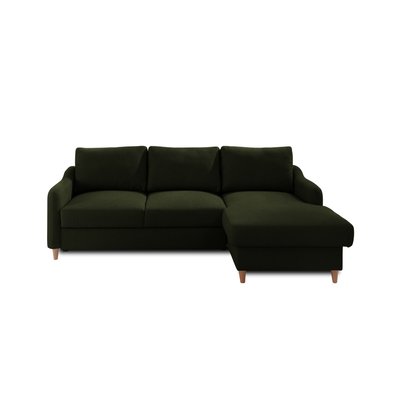 Canapé d'Angle Convertible en Tissu 4 places - WILL LISA DESIGN
