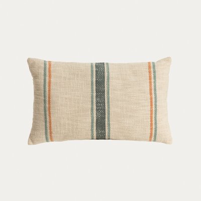 Coussin 100% Coton Rayures -NEIL KENAY