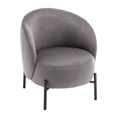 Fauteuil relax en métal et tissu, JUDE OVIALA