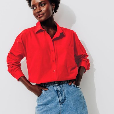 Chemise oversize unie PROMOD