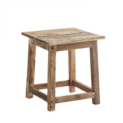 Tabouret en bois recyclé MADAM STOLTZ