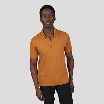 Polo col zippé MISE AU GREEN