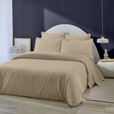 housse de couette en coton unie, OREA C DESIGN HOME TEXTILE
