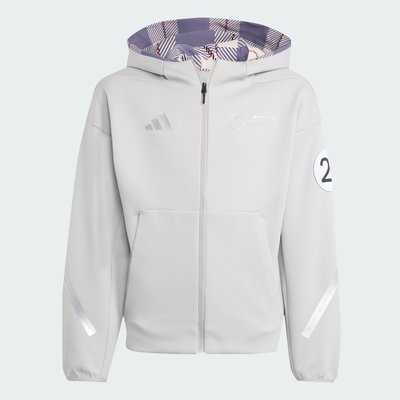 Veste à capuche Mercedes - AMG Petronas Formula One Team Silver Arrows Full-Zip Enfants adidas Performance