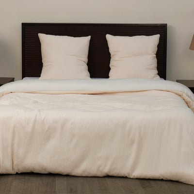 Parure de lit - Housse de couette + taie 100% Gaze de Microfibre EDEN