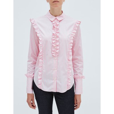 Chemise Lucina en coton rose p?�le INES DE LA FRESSANGE PARIS