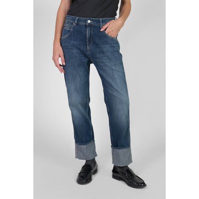 Jeans loose, large 400/60 girlfriend taille haute, 7/8ème LE TEMPS DES CERISES