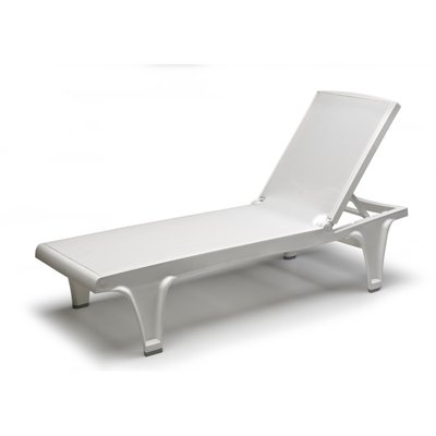 Bain de soleil Tahiti blanc ajustable SCAB DESIGN