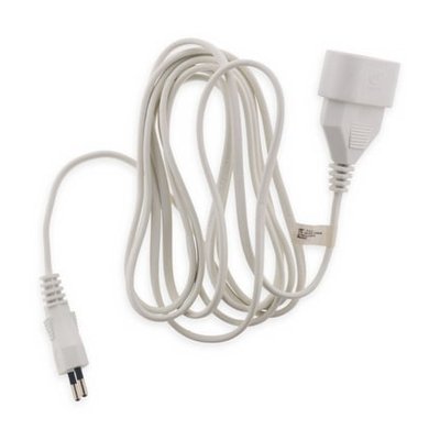 Prolongateur Qualité Ho3vvh2f 2x 0.75 Prise 6a 2 M - Blanc ZENITECH