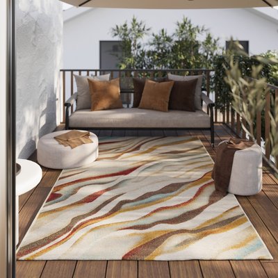 Tapis intérieur extérieur bohème , CREEK WECON HOME