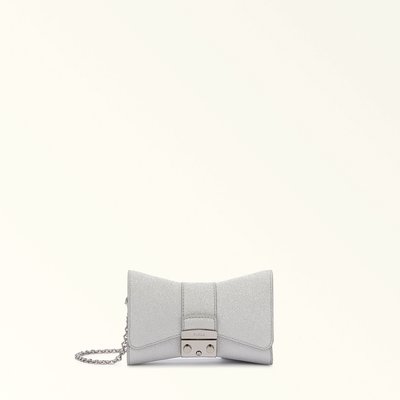Petit sac en cuir forme nœud METROPOLIS REMIX FURLA