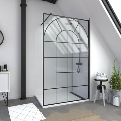 Paroi de douche à l'italienne fixe HOME MAISON