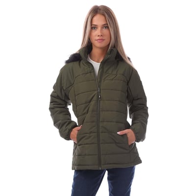 Veste Matelassée Femme Blendshe - Couleur Kaki - Taille 36 - Occasion Très Bon état