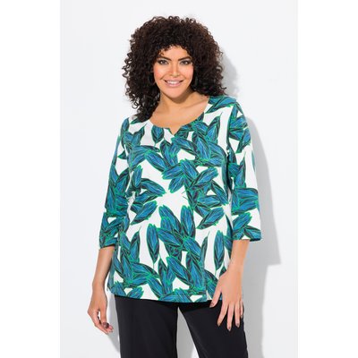 T-shirt col tunisien et manches 3/4 ULLA POPKEN