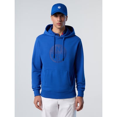 Sweat à capuche avec grand logo imprimé NORTH SAILS