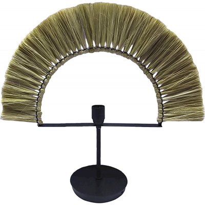 Lampe de salon en jute et fer RECOLLECTION