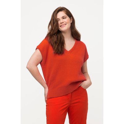 Pull sans manches en coton bio. ULLA POPKEN