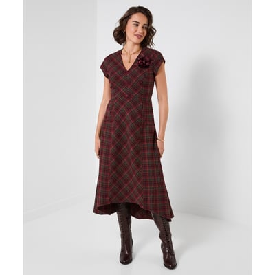 Robe Longue à Carreaux Tradition Ruby JOE BROWNS