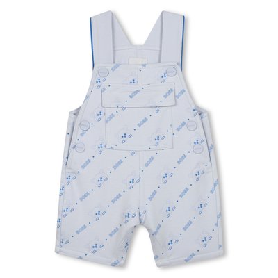 Salopette courte panda roux BOSS KIDSWEAR