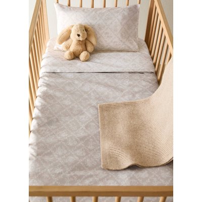 Housse de couette pour berceau en coton percale toile de jouy MANGO HOME