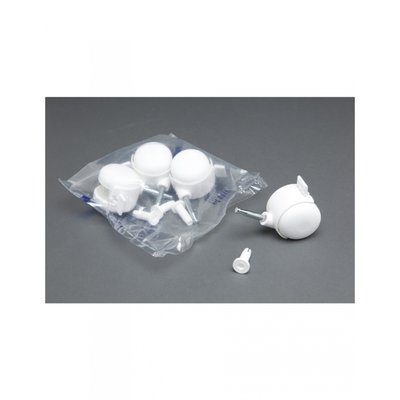 Lot de 4 roulettes pivotantes avec frein COMBELLE
