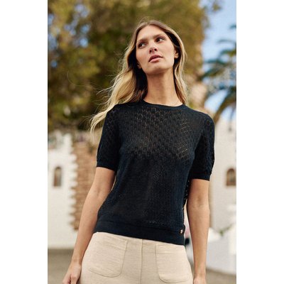 Pull col rond uni MILLIE LA PETITE ETOILE