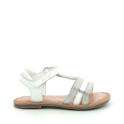 Sandales cuir à scratch Diamanto KICKERS