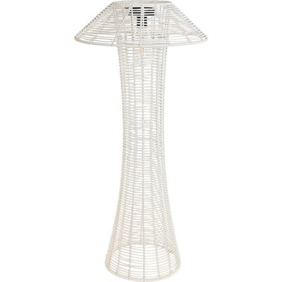 Lampe solaire rotin  ambiance jardin terrasse élégante RECOLLECTION
