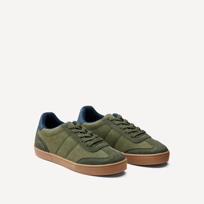 Scarpe da ginnastica retrò in bi-materiale LA REDOUTE COLLECTIONS