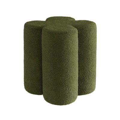 Pouf tabouret trèfle bouclette  CLOVER SWEEEK