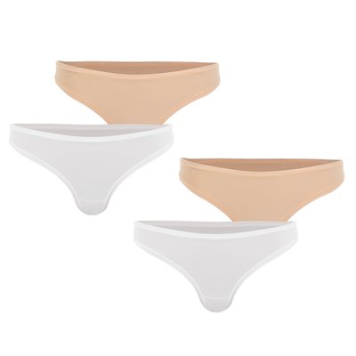 Tangas, lot de 4, EASY SECONDE PEAU ATHENA