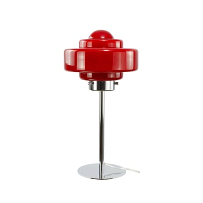 Lampe à poser en verre & métal, ZENI C-CREATION