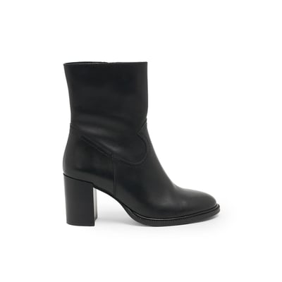 Boots À Talon en cuir ELISA MELLOW YELLOW