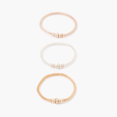 Set de 3 bracelets élastiques chaine BALABOOSTE