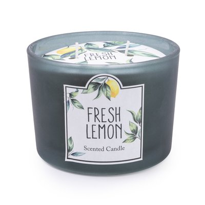 Fresh Lemon Two-Wick Candle SO'HOME